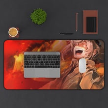 Load image into Gallery viewer, Tanya Von Degurechaff Mouse Pad (Desk Mat) With Laptop