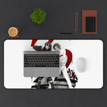 Load image into Gallery viewer, Hypnosis Mic Mouse Pad (Desk Mat) With Laptop