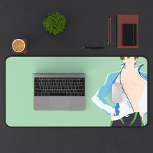 Load image into Gallery viewer, Free! Makoto Tachibana Mouse Pad (Desk Mat) With Laptop