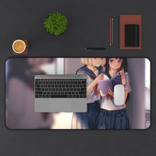 Load image into Gallery viewer, Lycoris Recoil Takina Inoue, Chisato Nishikigi Mouse Pad (Desk Mat) With Laptop