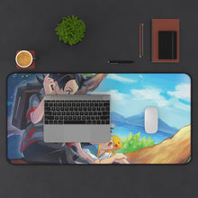 Load image into Gallery viewer, Anime Pokémon Mouse Pad (Desk Mat) With Laptop