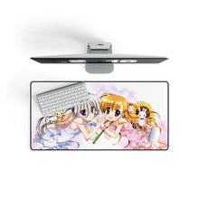 Load image into Gallery viewer, Magical Girl Lyrical Nanoha Mouse Pad (Desk Mat) On Desk
