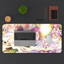 Load image into Gallery viewer, Shiro (No Game No Life) Mouse Pad (Desk Mat) With Laptop