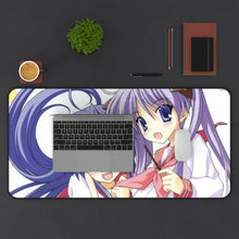 Load image into Gallery viewer, Lucky Star Konata Izumi, Kagami Hiiragi Mouse Pad (Desk Mat) With Laptop