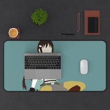 Load image into Gallery viewer, Monogatari (Series) Mouse Pad (Desk Mat) With Laptop