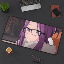 Load image into Gallery viewer, Laid-Back Camp Mouse Pad (Desk Mat) On Desk