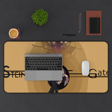 Load image into Gallery viewer, Makise Kurisu Mouse Pad (Desk Mat) With Laptop