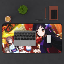 Load image into Gallery viewer, Accel World Kuroyukihime, Fuuko Kurasaki Mouse Pad (Desk Mat) With Laptop