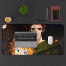 Load image into Gallery viewer, The Promised Neverland Emma Mouse Pad (Desk Mat) With Laptop