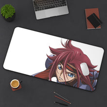 Load image into Gallery viewer, Kallen Kōzuki Mouse Pad (Desk Mat) With Laptop