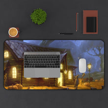 Load image into Gallery viewer, Anime Halloween Mouse Pad (Desk Mat) With Laptop