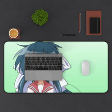 Load image into Gallery viewer, Lucky Star Konata Izumi Mouse Pad (Desk Mat) With Laptop
