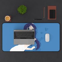 Load image into Gallery viewer, Nagi No Asukara Mouse Pad (Desk Mat) With Laptop