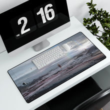 Load image into Gallery viewer, Stranded on a distant planet Mouse Pad (Desk Mat) With Laptop