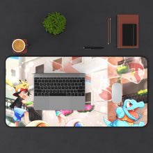 Load image into Gallery viewer, Pokémon: Heroes Mouse Pad (Desk Mat) With Laptop