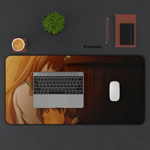 Load image into Gallery viewer, Spice And Wolf Mouse Pad (Desk Mat) With Laptop