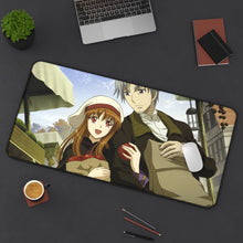Load image into Gallery viewer, Spice And Wolf Mouse Pad (Desk Mat) On Desk
