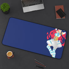 Load image into Gallery viewer, Panty & Stocking with Garterbelt Stocking Anarchy, Panty Stocking With Garterbelt Mouse Pad (Desk Mat) On Desk