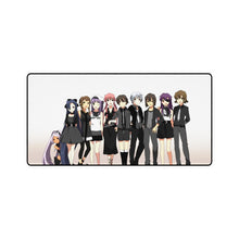 Load image into Gallery viewer, Mirai Nikki Yuno Gasai, Yukiteru Amano, Aru Akise, Muru Muru, Tsubaki Kasugano Mouse Pad (Desk Mat)