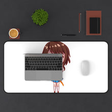 Load image into Gallery viewer, Nisekoi Marika Tachibana Mouse Pad (Desk Mat) With Laptop