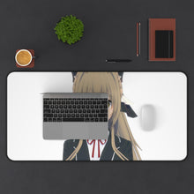 Load image into Gallery viewer, Amagi Brilliant Park Isuzu Sento Mouse Pad (Desk Mat) With Laptop