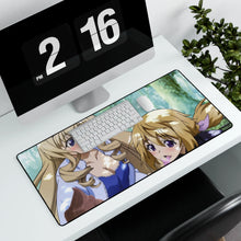 Load image into Gallery viewer, Infinite Stratos Mouse Pad (Desk Mat) With Laptop