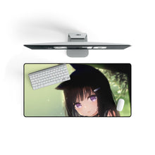 Load image into Gallery viewer, Anime Girl Mouse Pad (Desk Mat) On Desk