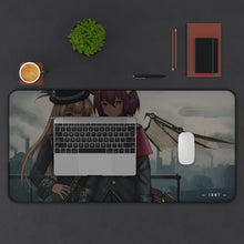 Load image into Gallery viewer, Granblue Fantasy Anne, Granblue Fantasy, Grea Mouse Pad (Desk Mat) With Laptop