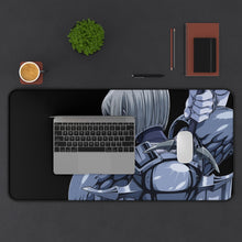 Load image into Gallery viewer, Claymore Clare Mouse Pad (Desk Mat) With Laptop