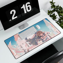 Load image into Gallery viewer, Anime Girl Mouse Pad (Desk Mat) With Laptop