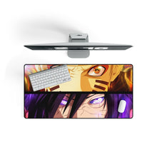 Load image into Gallery viewer, Naruto Vs Madara Mouse Pad (Desk Mat) On Desk