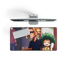 Load image into Gallery viewer, My Hero Academia Izuku Midoriya, All Might Mouse Pad (Desk Mat) On Desk