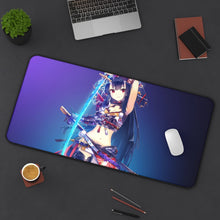 Load image into Gallery viewer, Anime Girl Mouse Pad (Desk Mat) On Desk