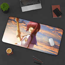 Load image into Gallery viewer, Angel Beats! Masami Iwasawa Mouse Pad (Desk Mat) On Desk