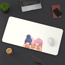 Load image into Gallery viewer, Laid-Back Camp Mouse Pad (Desk Mat) On Desk