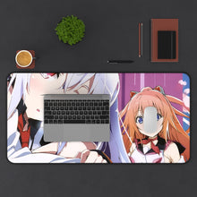 Load image into Gallery viewer, Plastic Memories Isla, Michiru Kinushima Mouse Pad (Desk Mat) Background