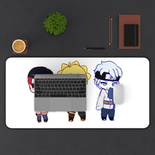 Load image into Gallery viewer, Boruto Mouse Pad (Desk Mat) With Laptop