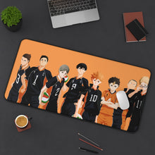 Load image into Gallery viewer, Haikyuu!! - Karasuno Team Mouse Pad (Desk Mat) On Desk