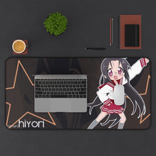 Load image into Gallery viewer, Lucky Star Hiyori Tamura Mouse Pad (Desk Mat) With Laptop