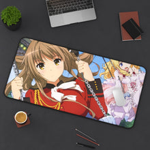 Load image into Gallery viewer, Amagi Brilliant Park Isuzu Sento Mouse Pad (Desk Mat) On Desk