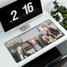Load image into Gallery viewer, My Teen Romantic Comedy SNAFU Hachiman Hikigaya, Yukino Yukinoshita, Yui Yuigahama Mouse Pad (Desk Mat) With Laptop