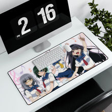 Load image into Gallery viewer, Haruchika: Haruta to Chika wa Seishun Suru Mouse Pad (Desk Mat) With Laptop