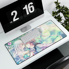 Load image into Gallery viewer, Anime Love Mouse Pad (Desk Mat) With Laptop
