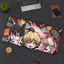 Load image into Gallery viewer, Chainsaw Man Power, Denji, Aki Hayakawa Mouse Pad (Desk Mat) On Desk