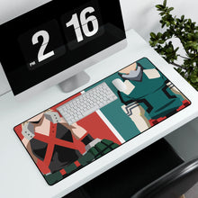 Load image into Gallery viewer, Bakugo & MIdoriya Boku no Hero Academia Minimalist Mouse Pad (Desk Mat) With Laptop
