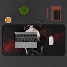 Load image into Gallery viewer, Tokyo Ghoul Ken Kaneki, Touka Kirishima Mouse Pad (Desk Mat) With Laptop