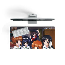 Load image into Gallery viewer, Girls und Panzer Mouse Pad (Desk Mat) On Desk