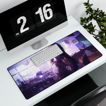 Load image into Gallery viewer, Makise Kurisu Mouse Pad (Desk Mat) With Laptop