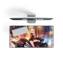 Load image into Gallery viewer, Fate/Grand Order Saber Mouse Pad (Desk Mat) With Laptop