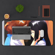 Load image into Gallery viewer, Sound! Euphonium Kumiko Oumae, Reina Kousaka Mouse Pad (Desk Mat) With Laptop